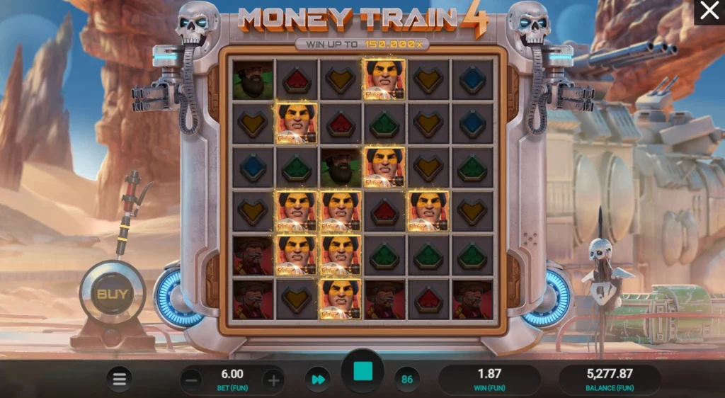 Money Train4 รถไฟขนเงิน4 relax-gaming เว็บสล็อต2024 111OMG